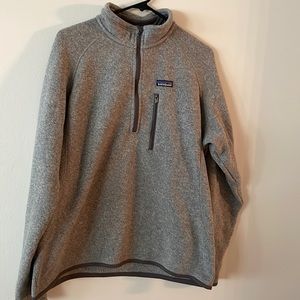 Men’s Patagonia quarter zip size L